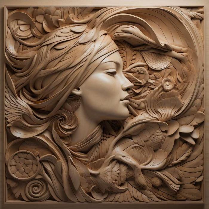 نموذج ثلاثي الأبعاد لآلة CNC 3D Art 